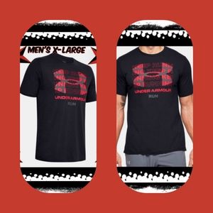NWT~ MEN'S XL UNDER ARMOUR 'RUN' GRAPHIC SHIRT